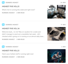  examples of the runners highest newsletter